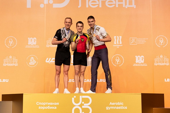 Ивановец вновь стал чемпионом России по спортивной аэробике
