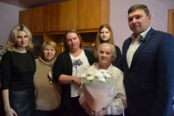  В Иванове труженица тыла Зинаида Тарасовна Федорова отметила столетний юбилей 