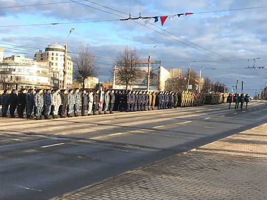 В Иванове начались репетиции парада Победы 