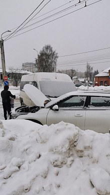  В Иванове столкнулись маршрутка и кроссовер 