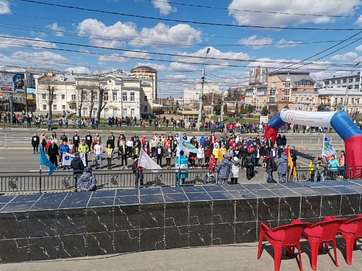 В Иванове состоялась 88-я первомайская эстафета «Рабочий край»