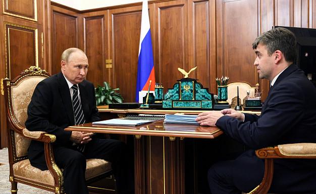  Губернатор Ивановской области встретился с Владимиром Путиным 