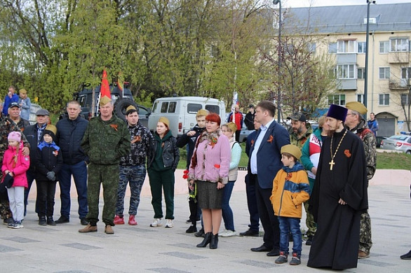В Кинешме ко Дню Победы провели автопробег в поддержку участников СВО