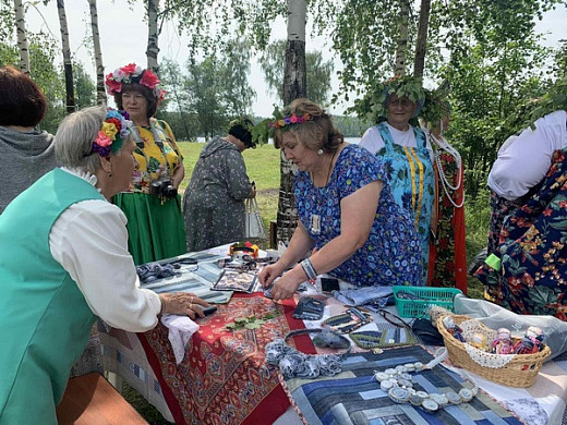 В Новых Горках прошел «Праздник русской березки» 