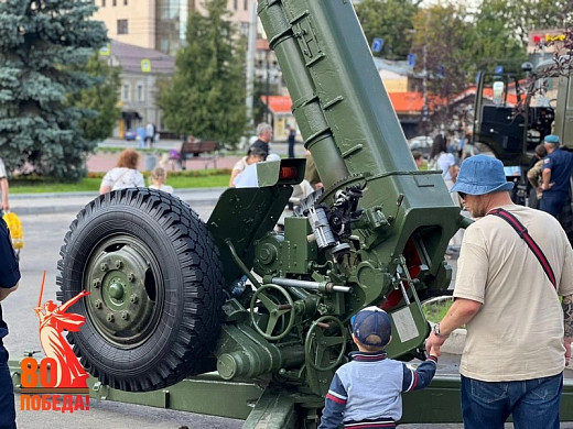 На площади Победы в Иванове пройдет выставка военной техники