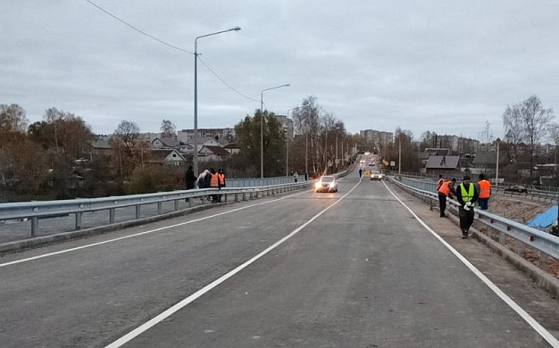  В Ивановской области после капитального ремонта открыли мост через реку Таха 