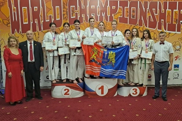  Ивановские спортсмены стали чемпионами мира по всестилевому карате 