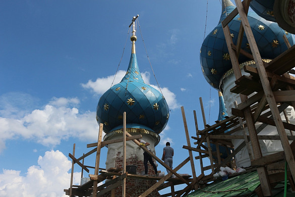 В регионе начались противоаварийные работы на "зимнем" храме и "холодной" церкви
