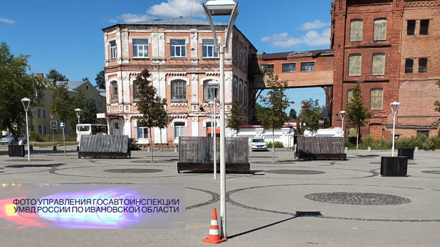 В Шуе пьяный велосипедист не смог объехать столб