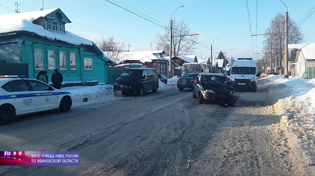 В Ивановской области за минувшие сутки зарегистрировано пять ДТП с пострадавшими