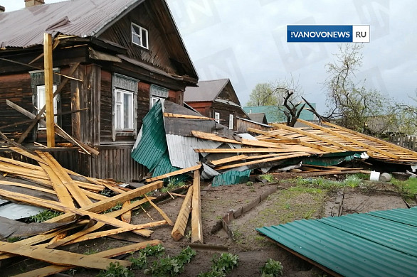 Ураган в Юрьевце: фото видео ветра и разрушений