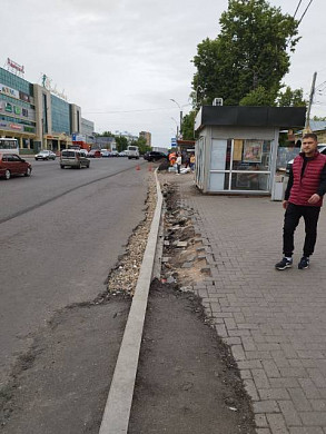 Высокие бордюры не устраивают ивановцев