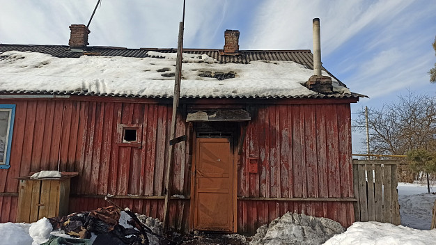 В Южском районе на пожаре погиб человек