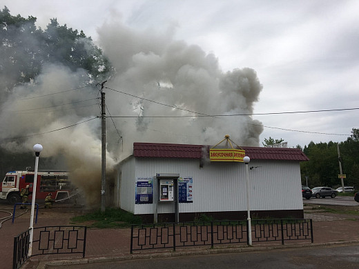  В Вичуге сгорел магазин с закусочной 
