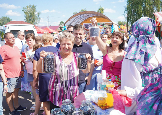 В черничной столице Ивановской области прошел гастрономический фестиваль