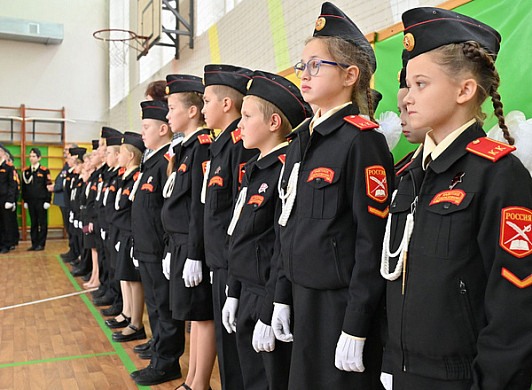  В Ивановской области ряды кадет пополнили пятиклассники из Фурманова 