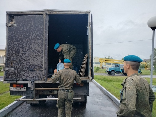 Ивановский Народный фронт передал бойцам СВО питьевую воду