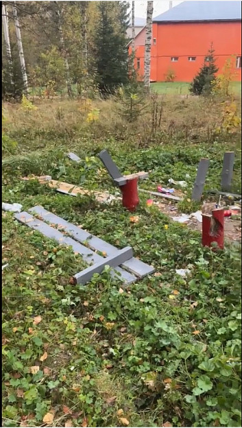 В Лесном разрушили зону отдыха