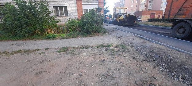 По просьбе молодой матери в Иванове доделают тротуар