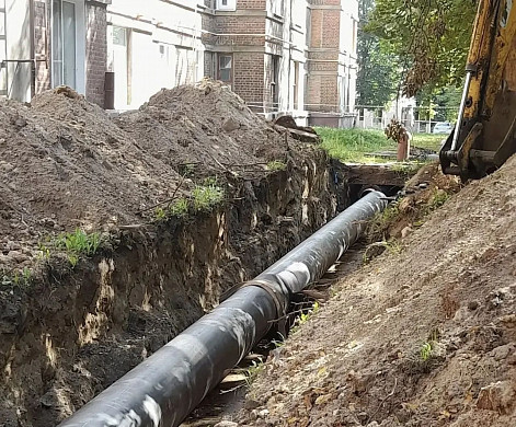 Ремонт более километра теплосетей в Комсомольске завершен