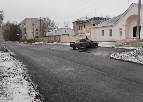 Спустя полгода в Иванове отремонтировали дорогу к школе 