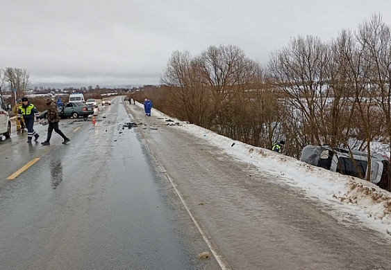 В Ивановской области в тяжелом ДТП погибли два человека