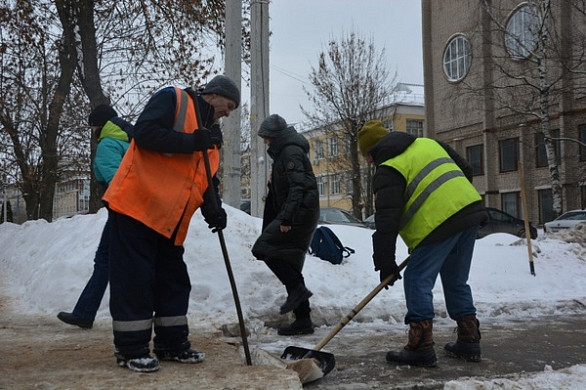  В Ивановской области не хватает дворников 