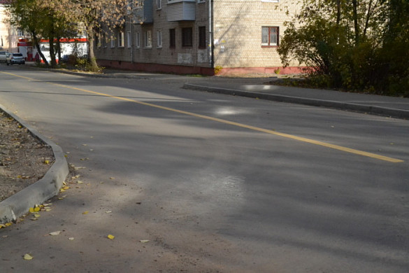 Ремонт автодороги на улице Менделеева в Иванове почти завершен