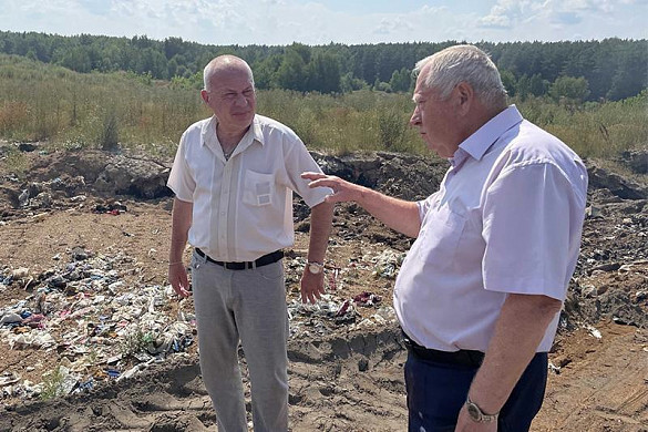 На свалке в кинешемских Сокольниках установили круглосуточный пост охраны