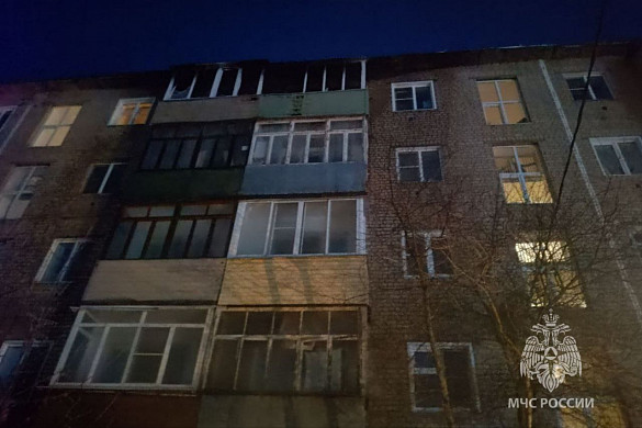 В Кинешме первоклассник поджег балкон и спрыгнул