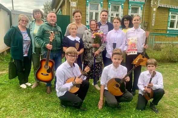  Жительница Ивановского района отметила 100-летний юбилей 