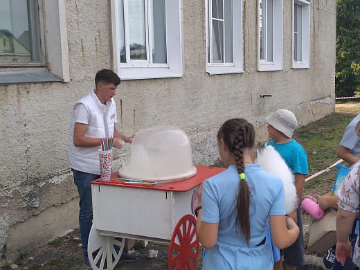 Ивановская &amp;quot;Молодая гвардия&amp;quot; проводит акцию &amp;quot;Сладкая вата&amp;quot;