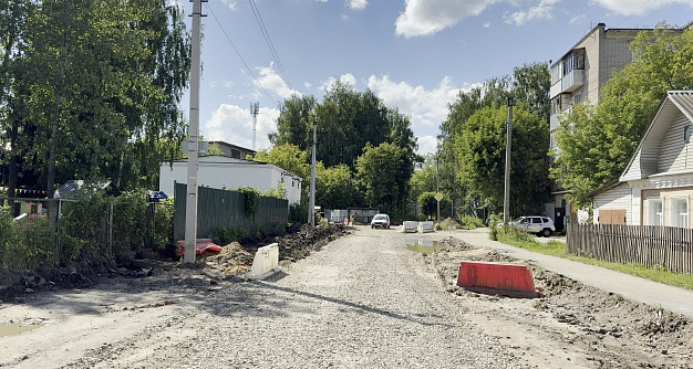 В Иванове к концу сентября отремонтируют дорогу на улице Попова