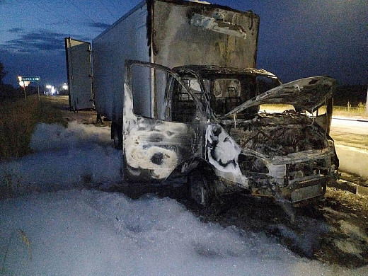В Ивановской области взорвался фургон с конфетами