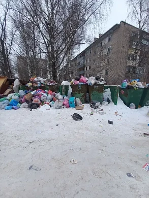 Многочисленные жалобы на некачественный вывоз мусора
