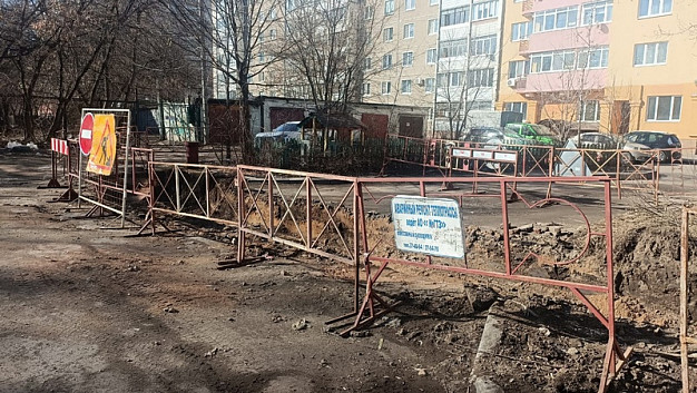 В центре Иванова строят новую теплотрассу