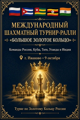 Шахматное ралли пройдет через девять городов