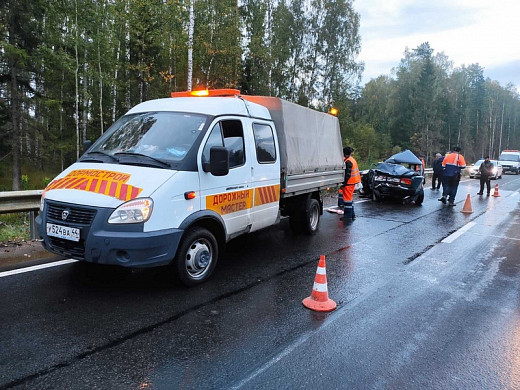 В Ивановской области легковушка попала в жесткое ДТП