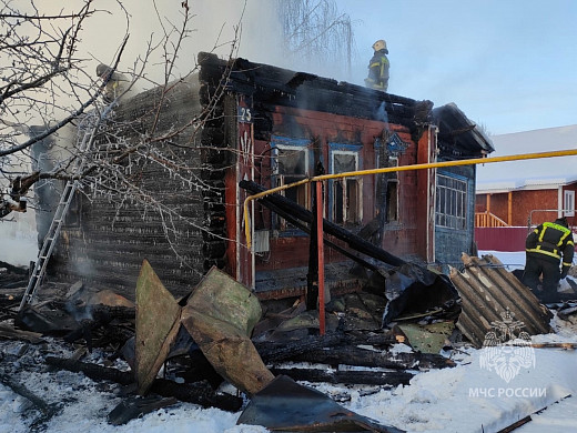 В Ивановской области на пожаре погибла пожилая женщина