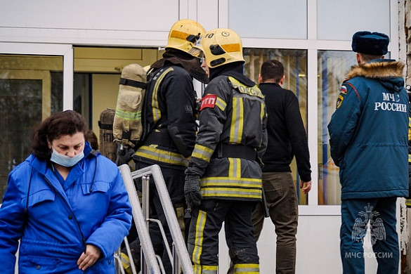  В 7-й ивановской больнице прошли пожарные учения 