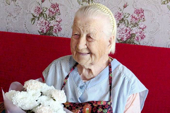  Ивановку Милитину Николаевну Разгуляеву поздравили со 100-летним юбилеем 