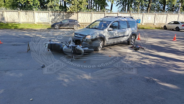  За выходные в Ивановской области случилось 6 ДТП с мототранспортом 