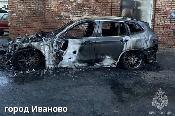 В Ивановской области горели машины и дома