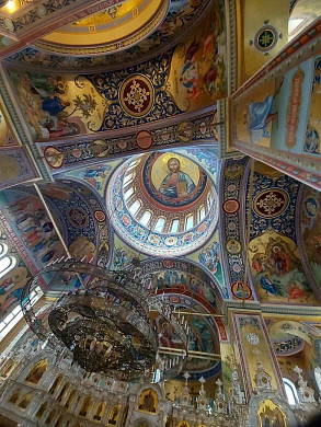 Палехские художники расписали кафедральный собор в Мордовии