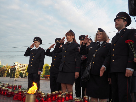  В Иванове зажгли свечу памяти 