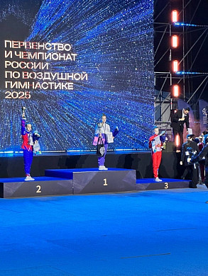 Ивановская спортсменка завоевала 3 место на Первенстве России по воздушной гимнастике