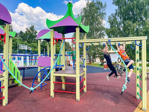 Завершен второй этап благоустройства колобовского парка