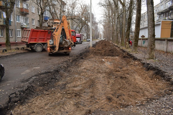 В Иванове в этом году создано более 150 новых парковочных мест