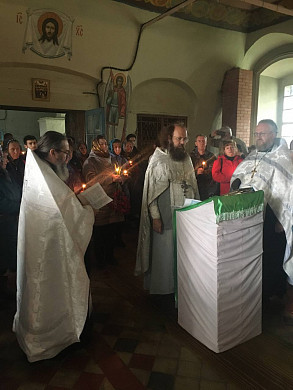 В Свято-Богоявленском храме состоялось отпевание погибшего на Украине воина