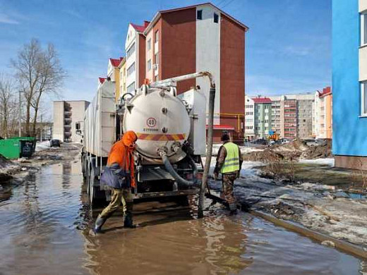  В Иванове с мест подтоплений откачали 200 кубометров воды 